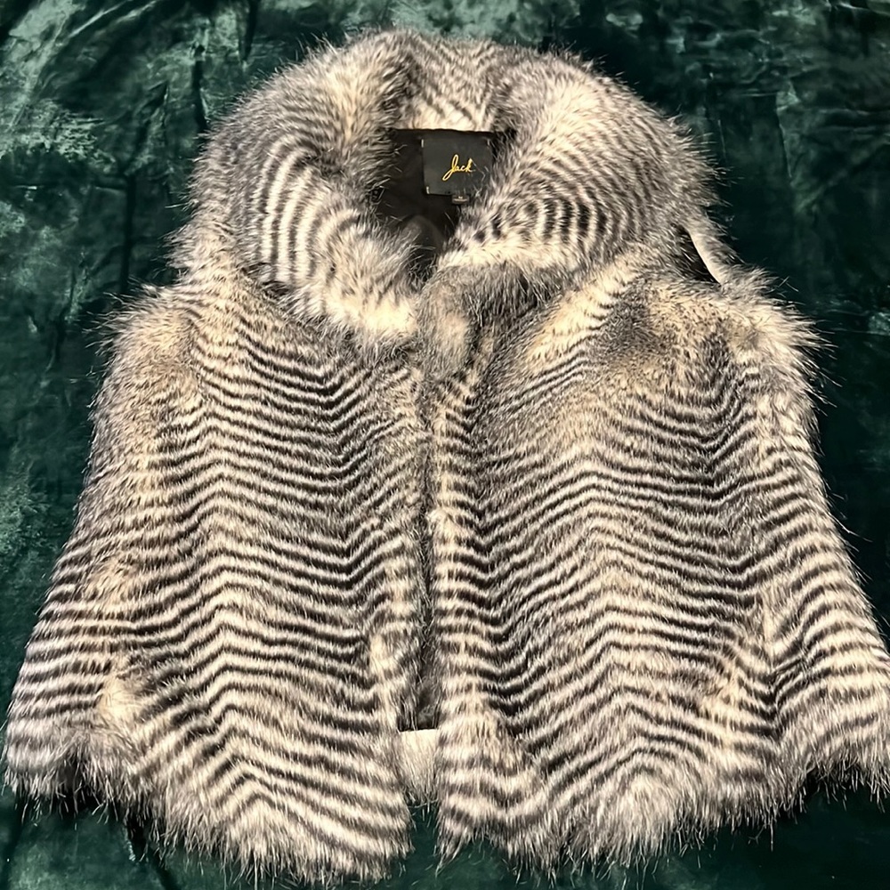 Bb Dakota Like New Never Worn Fur Vest